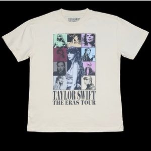 Taylor Swift The Eras Tour Official Merch T-shirt US TOUR Dates Size M